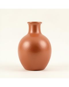 Spruce Bend Empty Decorative Vase - Terracotta (synthetic illustration; no displayed measurements)