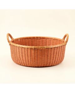 Hazel Crossing Empty Storage Basket - Terracotta (synthetic illustration; no displayed measurements)