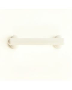 Flint Bend Cabinet Handle Without Packaging - White (synthetic illustration; no displayed measurements)