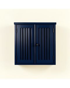 Maple Canyon Wall-Mounted Entry Cabinet - Navy (synthetic illustration; no displayed measurements)
