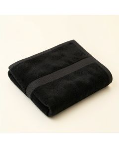 Willow Dale Bath Towel - Black (synthetic illustration; no displayed measurements)