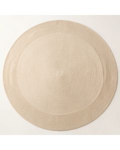 Stone Brook Round Area Rug - Beige (synthetic illustration; no displayed measurements)