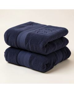 Durant Gilded Pineapple Dog 2 Piece 100 % Cotton Hand Towel Set (synthetic illustration; no displayed measurements)