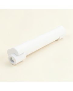 Dicapua White Adjustable 19 '' To 28 '' 1 '' Tension Rod (synthetic illustration; no displayed measurements)