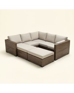 Burruss 83.5 '' Wide Outdoor Reversible Patio Sectional (synthetic illustration; no displayed measurements)