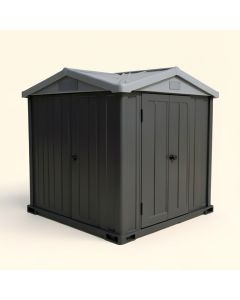 Skylight Plastic Storage Shed (synthetic illustration; no displayed measurements)
