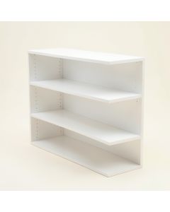 Brook Crest Desktop Shelving Unit - White (synthetic illustration; no displayed measurements)