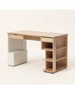 Home Office 54 '' Large Computer Desk With 10 Storage Shelves (synthetic illustration; no displayed measurements)
