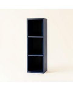 Harbor Bluff Narrow Cubby Tower - Navy (synthetic illustration; no displayed measurements)