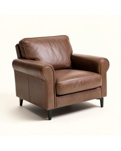 Larkan 66.9 '' Faux Leather Rolled Arm Loveseat (synthetic illustration; no displayed measurements)