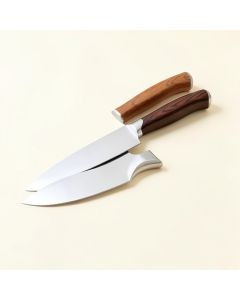 Ayesha Collection Japanese Steel 2 Piece Starter Cooking Knife Set (synthetic illustration; no displayed measurements)