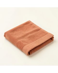 Hazel Dell Bath Towel - Terracotta (synthetic illustration; no displayed measurements)
