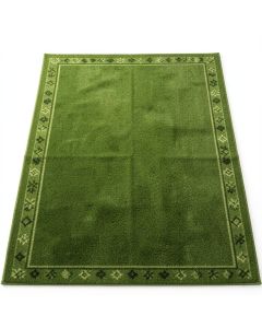 Hill Arc Rectangular Area Rug - Green (synthetic illustration; no displayed measurements)