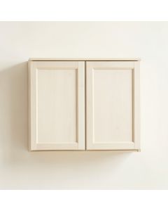 Oak Dale Wall-Mounted Entry Cabinet - Ivory (synthetic illustration; no displayed measurements)
