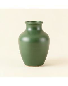 Wren Arc Empty Decorative Vase - Green (synthetic illustration; no displayed measurements)