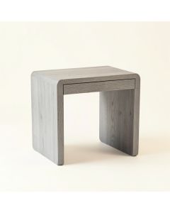 Heath Bend Small Writing Desk - Gray (synthetic illustration; no displayed measurements)