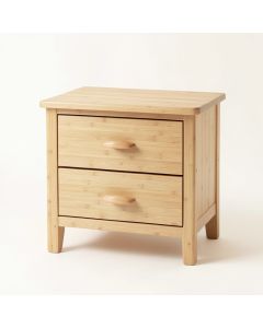 Wren Crossing Nightstand - Beige (synthetic illustration; no displayed measurements)