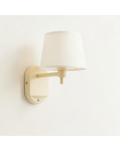 Alder Branch Wall Sconce Mounted On A Plain Wall - Ivory (synthetic illustration; no displayed measurements)