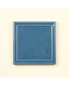 Summit Crest Uninstalled Square Decorative Tile - Blue (synthetic illustration; no displayed measurements)