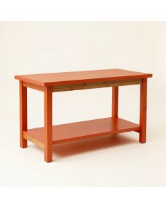 Holly Dell Empty Workshop Workbench - Terracotta (synthetic illustration; no displayed measurements)