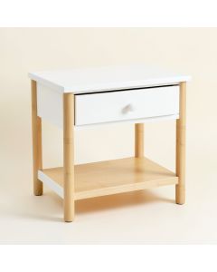 Shore Canyon Nightstand - White (synthetic illustration; no displayed measurements)