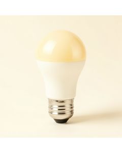 60 Watt , Incandescent , Dimmable Light Bulb , Warm White ( 2200K ) E26/Medium ( Standard ) Base (synthetic illustration; no displayed measurements)