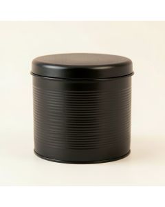 Maple Brook Storage Canister With Lid - Black (synthetic illustration; no displayed measurements)