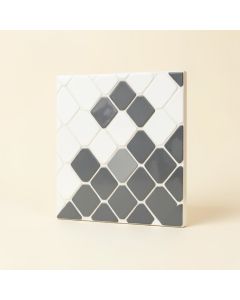 4 '' X 4 '' Porcelain Honeycomb Mosaic Wall & Floor Tile (synthetic illustration; no displayed measurements)