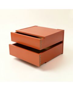 Maple Edge Under-Desk Drawer Unit - Terracotta (synthetic illustration; no displayed measurements)