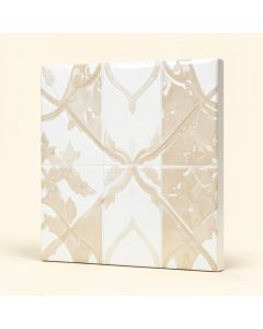 Glossy 3 '' X 6 '' Ceramic Patterned Subway Wall & Floor Tile (synthetic illustration; no displayed measurements)