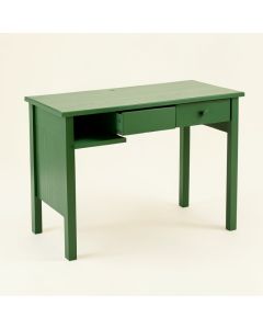 Cedar Bluff Writing Desk - Green (synthetic illustration; no displayed measurements)
