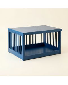 Glen Crossing Empty Furniture-Style Pet Crate - Blue (synthetic illustration; no displayed measurements)