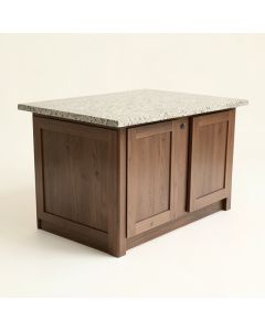 Dadler Kitchen Island With Granite Top (synthetic illustration; no displayed measurements)