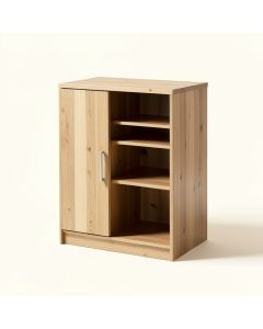 Double Deep Storage Cabinet (synthetic illustration; no displayed measurements)
