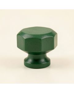 Clay Crossing Cabinet Knob Without Packaging - Green (synthetic illustration; no displayed measurements)