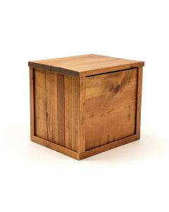 Wood Deck Box (synthetic illustration; no displayed measurements)