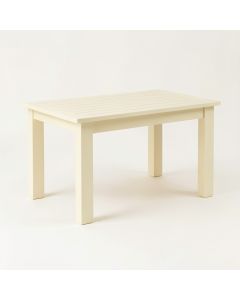 Oak Bridge Patio Table - Cream (synthetic illustration; no displayed measurements)