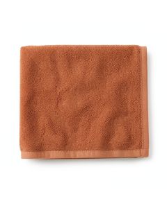 Vale Arc Bath Towel - Terracotta (synthetic illustration; no displayed measurements)