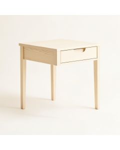 Dawn Bridge Side Table - Ivory (synthetic illustration; no displayed measurements)
