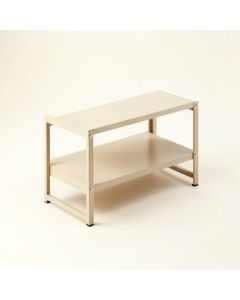 Reed Bend Narrow Outdoor Storage Bench - Beige (synthetic illustration; no displayed measurements)