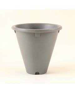 Field Bluff Empty Railing Planter With Integral Brackets - Gray (synthetic illustration; no displayed measurements)