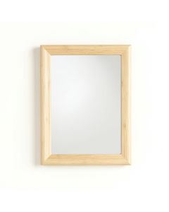 Maple Bluff Framed Wall Mirror - Ivory (synthetic illustration; no displayed measurements)