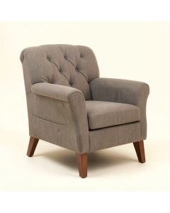 Grenz 40.5 '' Wide Tufted Polyester Armchair (synthetic illustration; no displayed measurements)