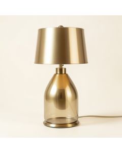 Colville 24 '' Clear Glass/Metallic Gold Table Lamp (synthetic illustration; no displayed measurements)