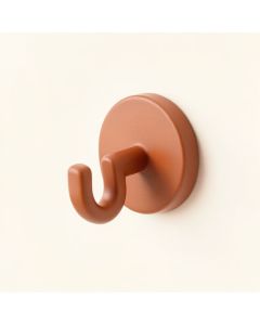 Cove Brook Wall-Mounted Robe Hook - Terracotta (synthetic illustration; no displayed measurements)