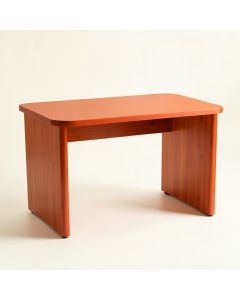 Ridge Bend Writing Desk - Terracotta (synthetic illustration; no displayed measurements)