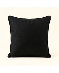 Cedar Branch Filled Accent Pillow - Black (synthetic illustration; no displayed measurements)