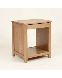 Mikel Frame End Table With Storage (synthetic illustration; no displayed measurements)
