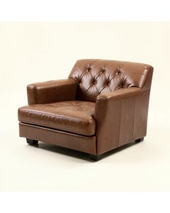 Tufted Left Square Arms Chaise Lounge (synthetic illustration; no displayed measurements)