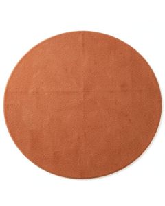 Clay Crest Round Area Rug - Terracotta (synthetic illustration; no displayed measurements)